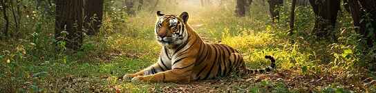 Tiger banner on login